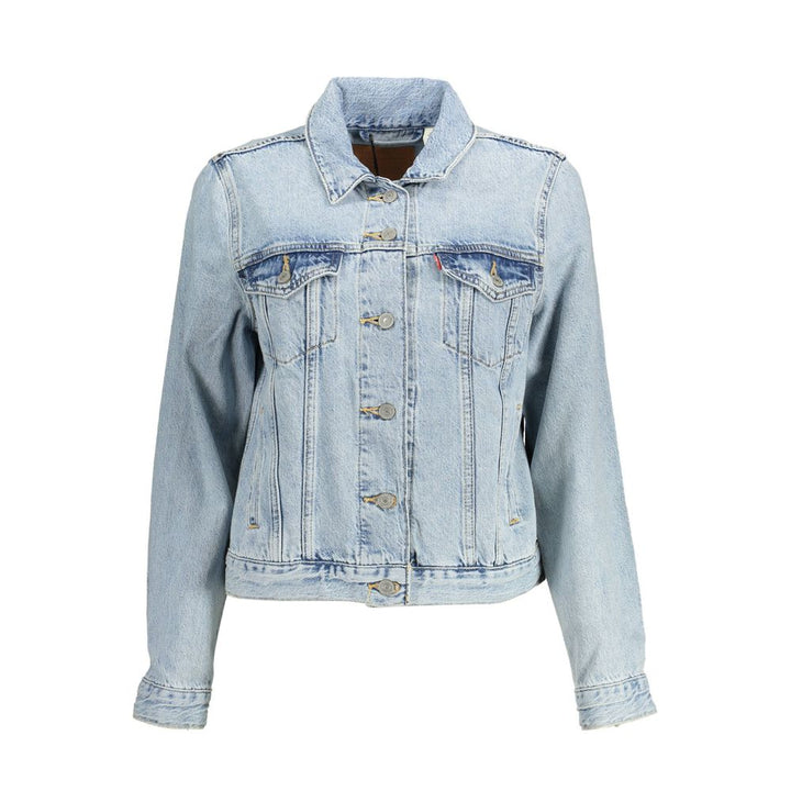 Levi's Azzurro Cotton Women Jacket