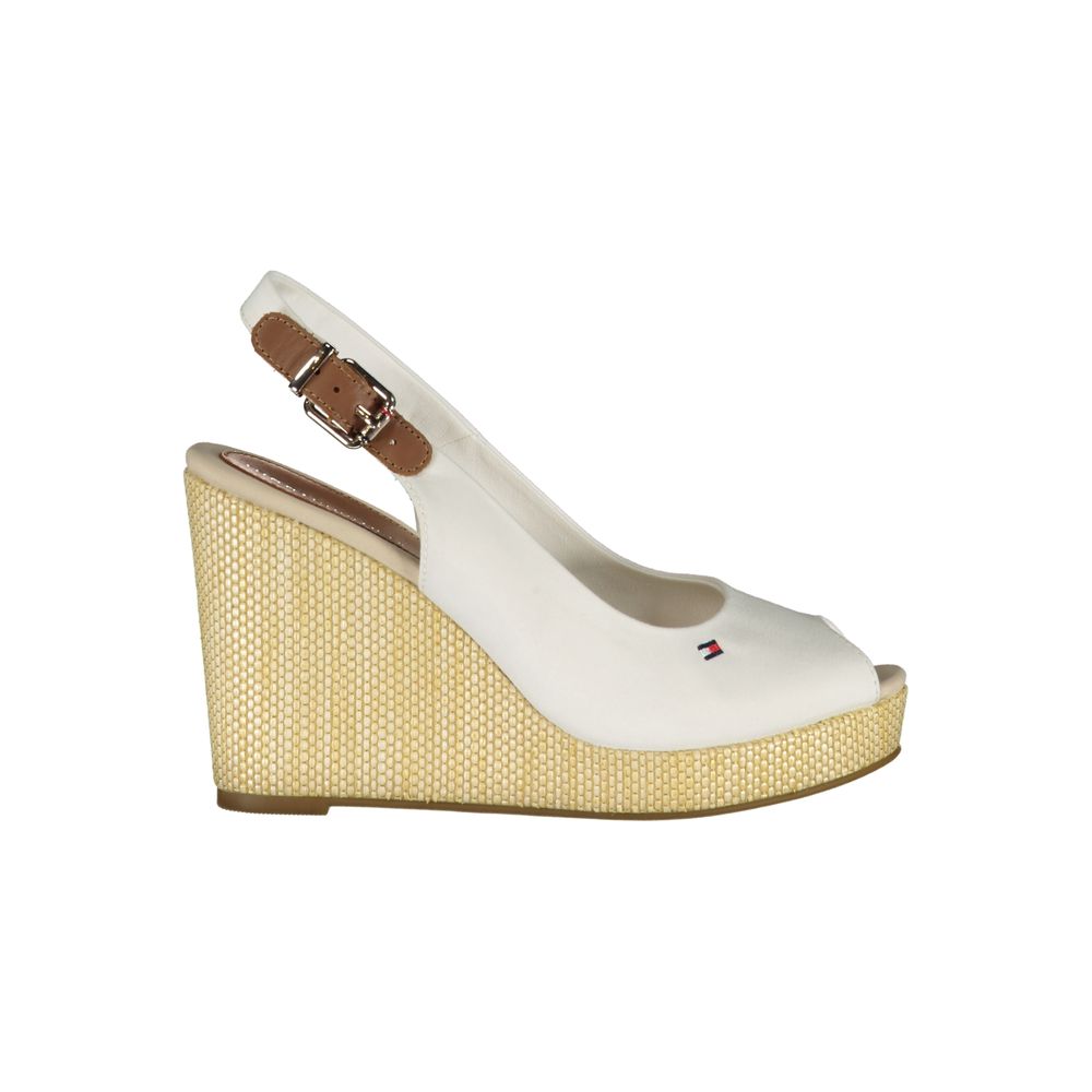 Tommy Hilfiger Bianco Polyester Women Sandal