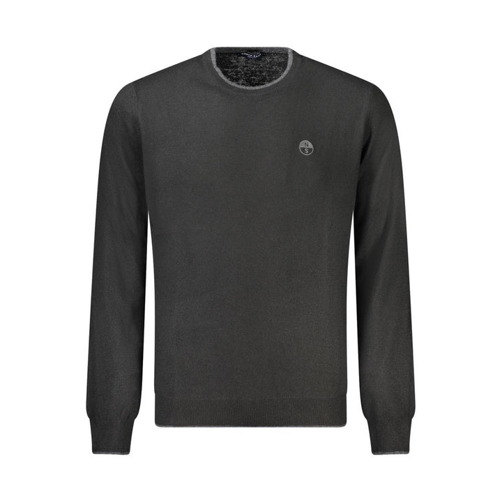 North Sails Grigio Wool Men Sweater