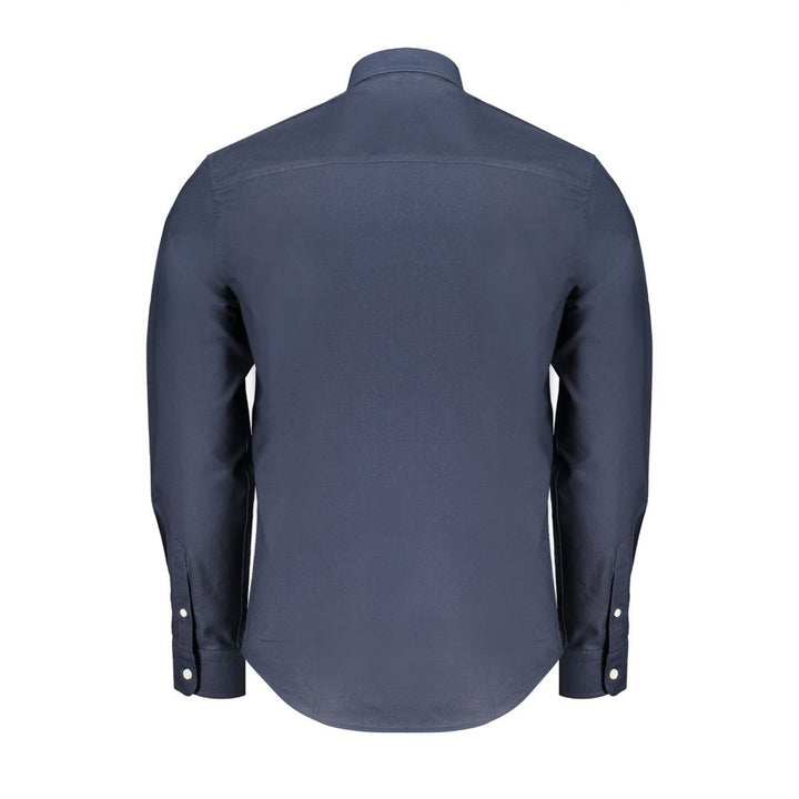 North Sails Blue Organic Cotton Men Shirt