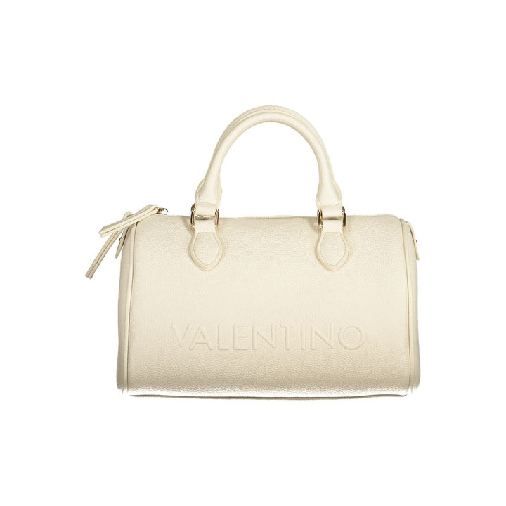 Mario Valentino Beige Polyurethane Women Handbag