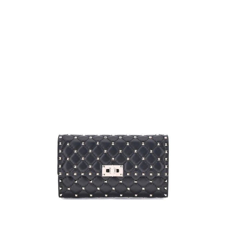 Valentino Garavani Black Lamb Ovis Aries Aries Shoulder Bag