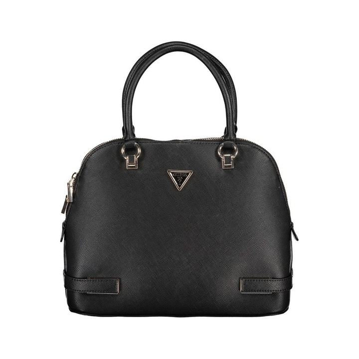 Guess Jeans Nero Polyurethane Women Handbag