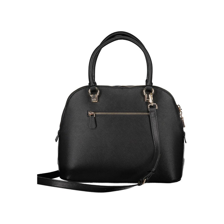 Guess Jeans Nero Polyurethane Women Handbag