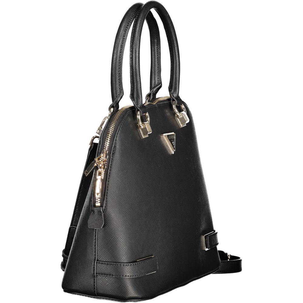Guess Jeans Nero Polyurethane Women Handbag