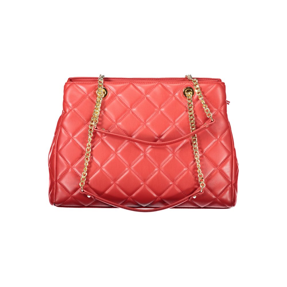 Mario Valentino Rosso Polyurethane Women Shoulder Bag
