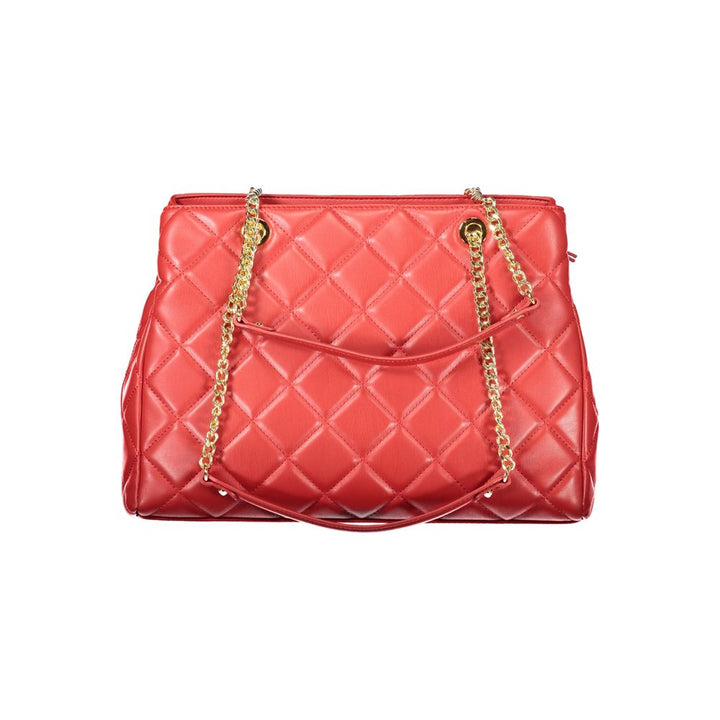 Mario Valentino Rosso Polyurethane Women Shoulder Bag