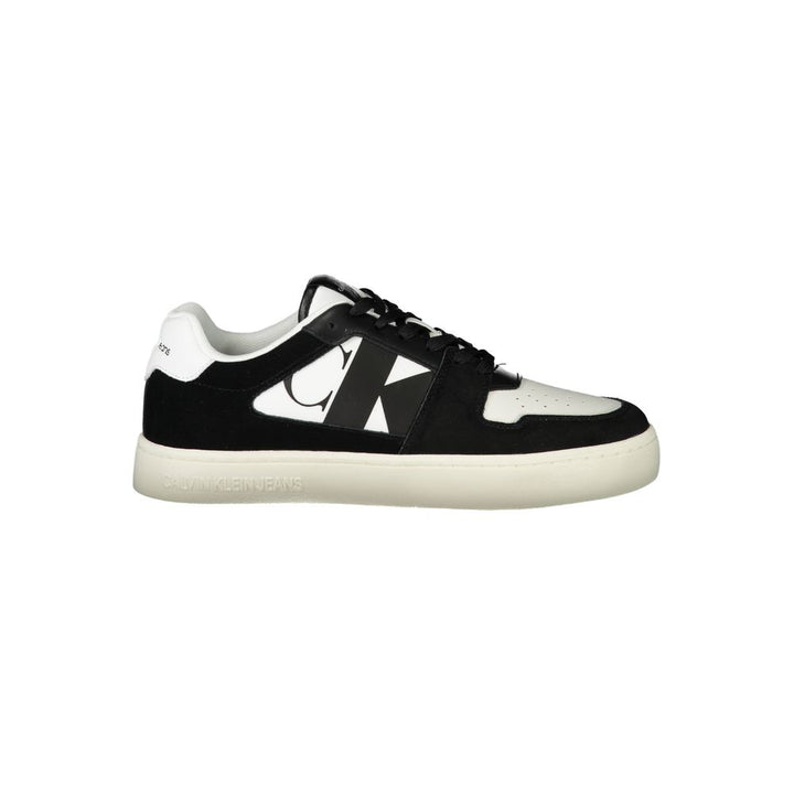 Calvin Klein White Polyester Men's Sneaker