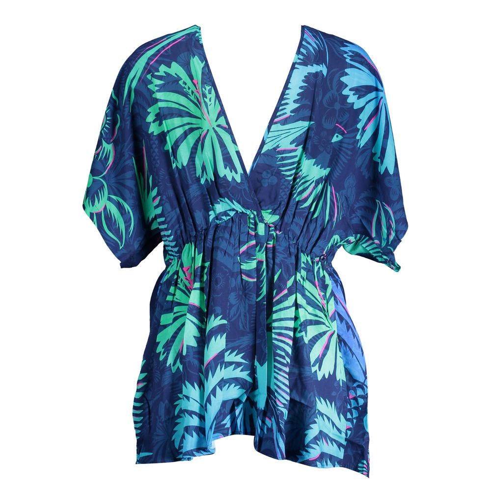Desigual Blu Viscosa Woman Dress