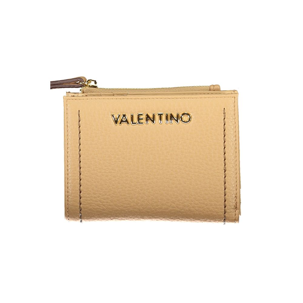 Mario Valentino Beige Polyurethane Women Wallet
