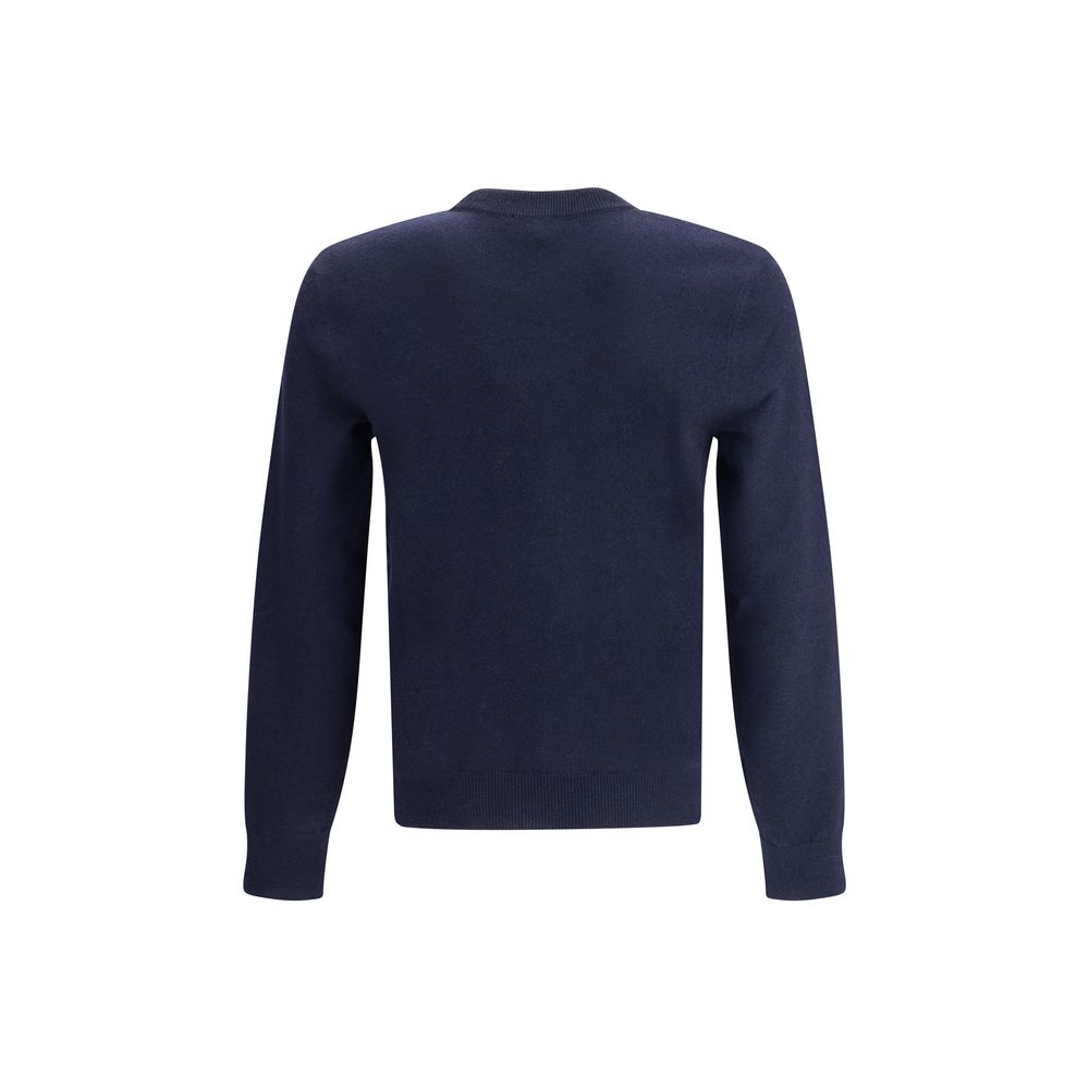 Brioni Blue Cashmere Sweater