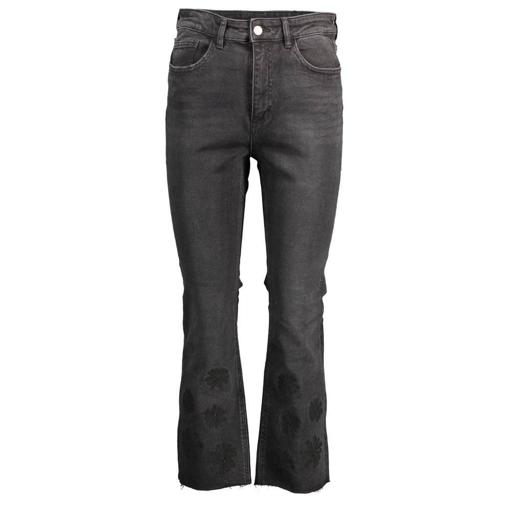Desigual Black Cotton Women's Jeans