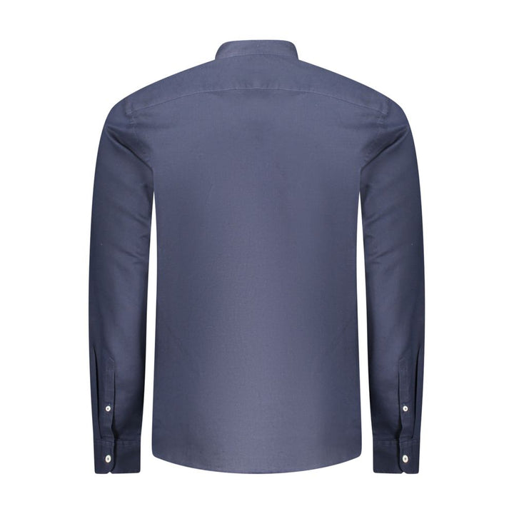 Timberland Blue Linen Men Shirt