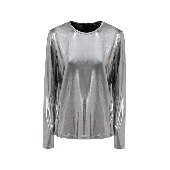 Tom Ford Gray Viscose Long Sleeve