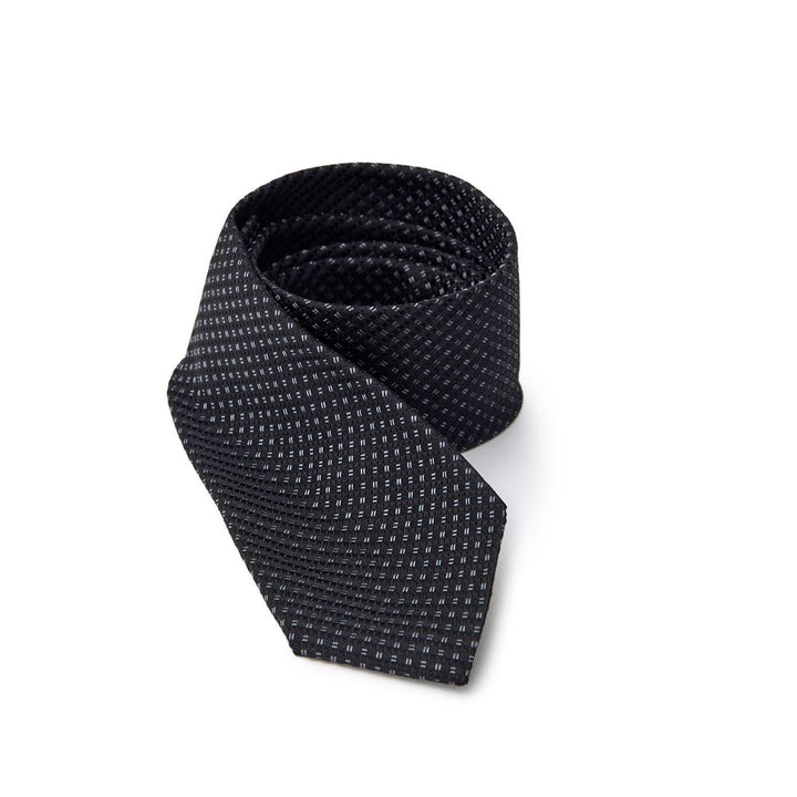 Jil Sander Black Silk Ty