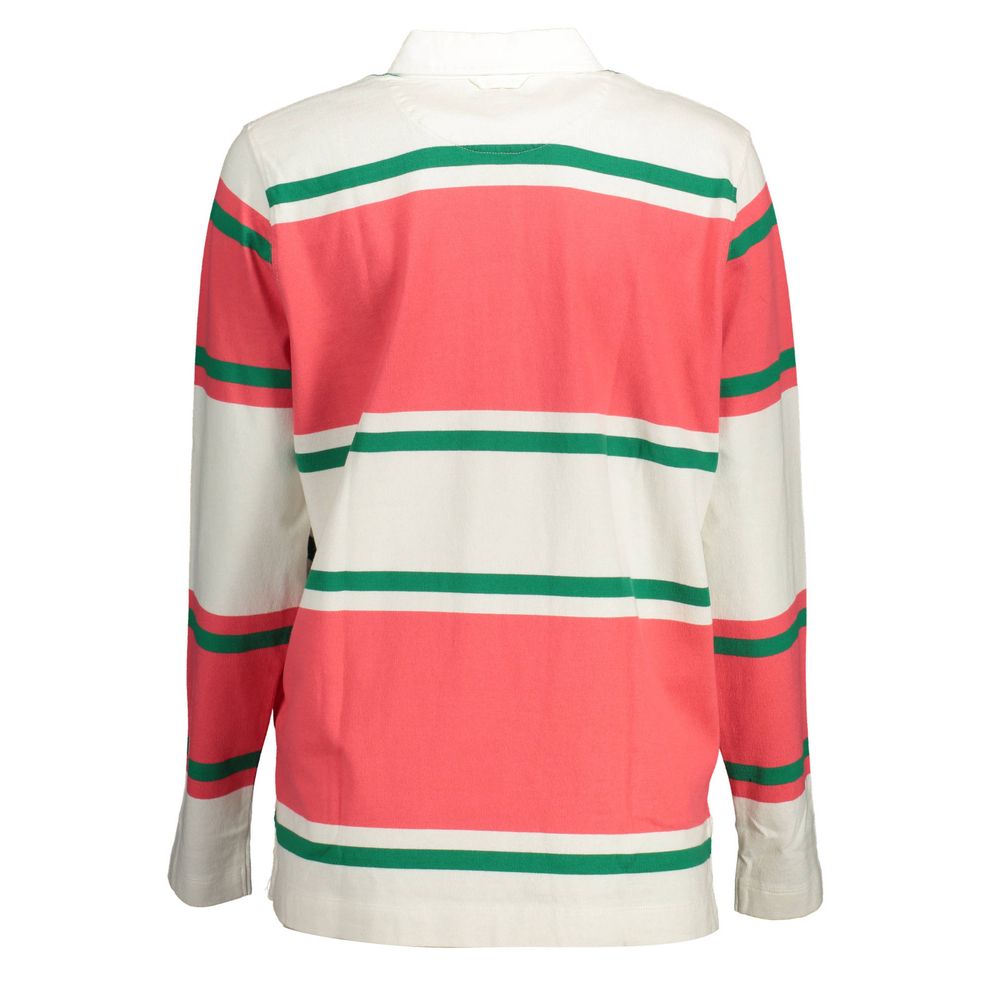 Gant Pink Organic Cotton Women Polo Shirt