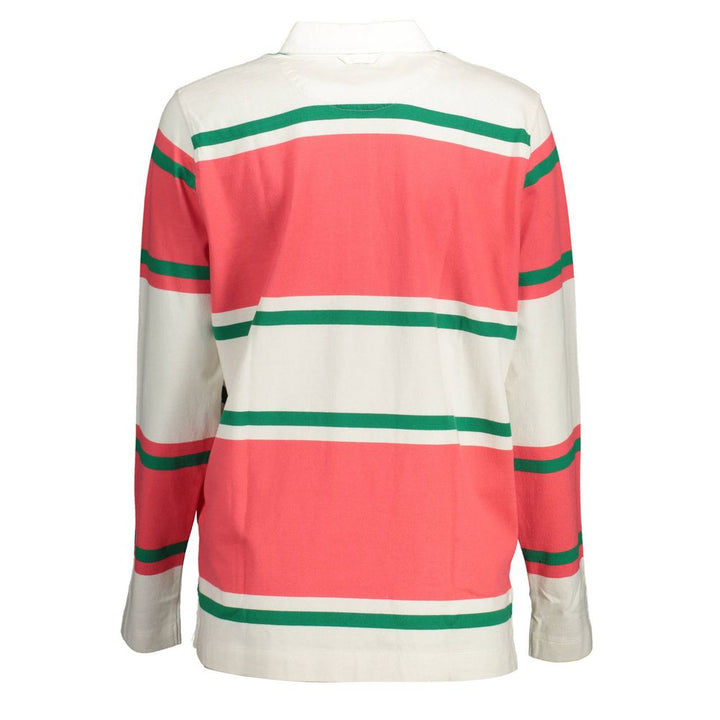 Gant Pink Organic Cotton Women Polo Shirt