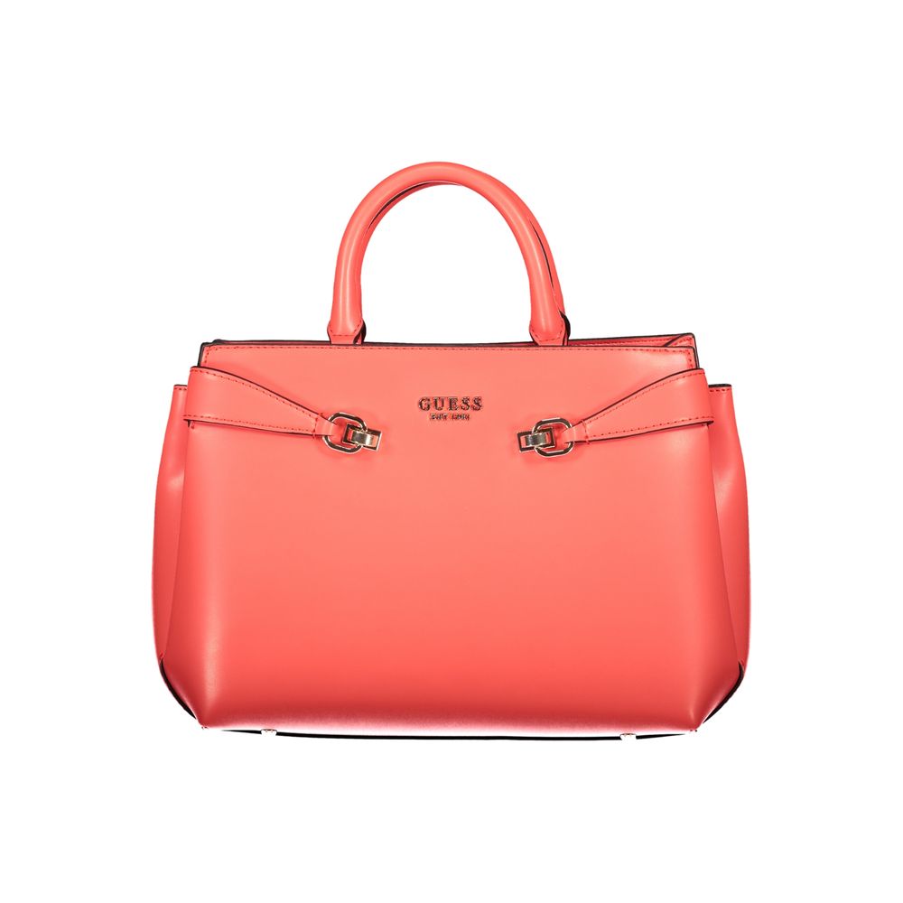 Guess Jeans Rosso Poliuretano Women Handbag