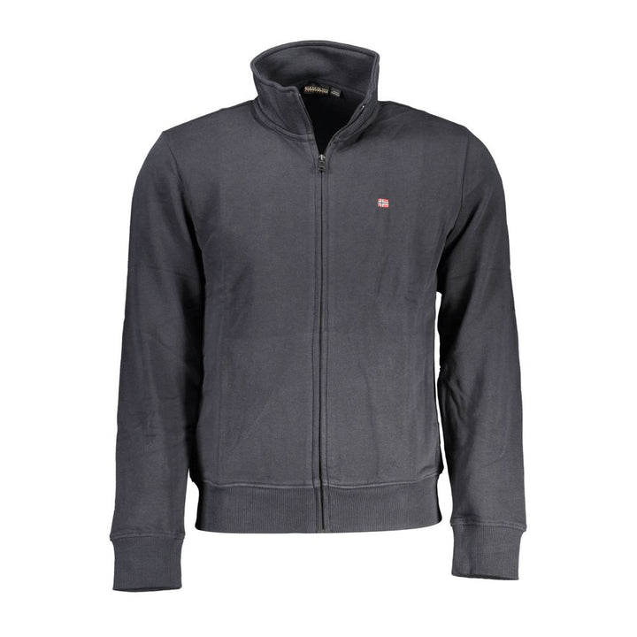 Napapijri Black Cotton Men's Sweatshirt