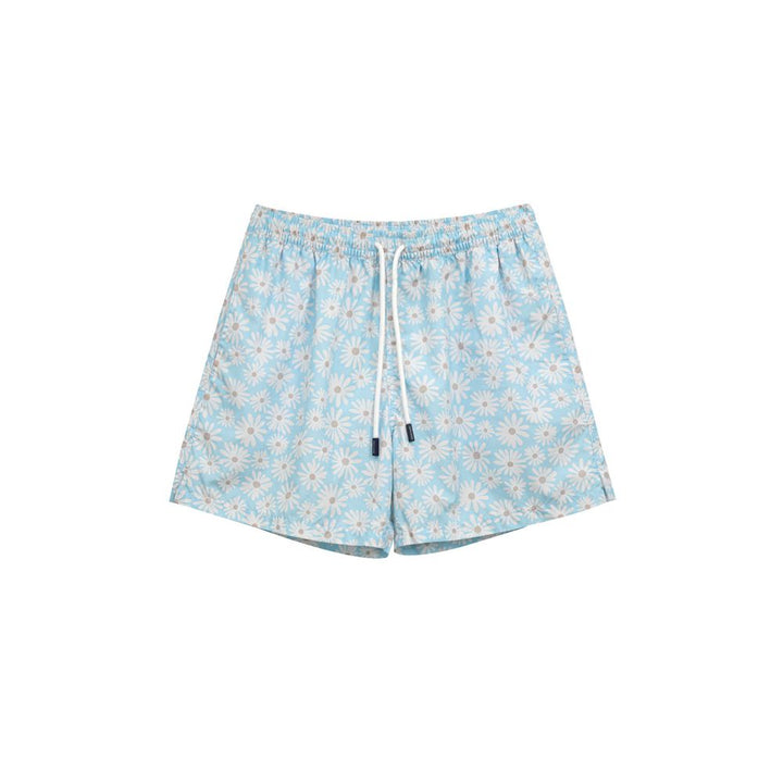 Gran Sasso Blue Polyester Swim Short