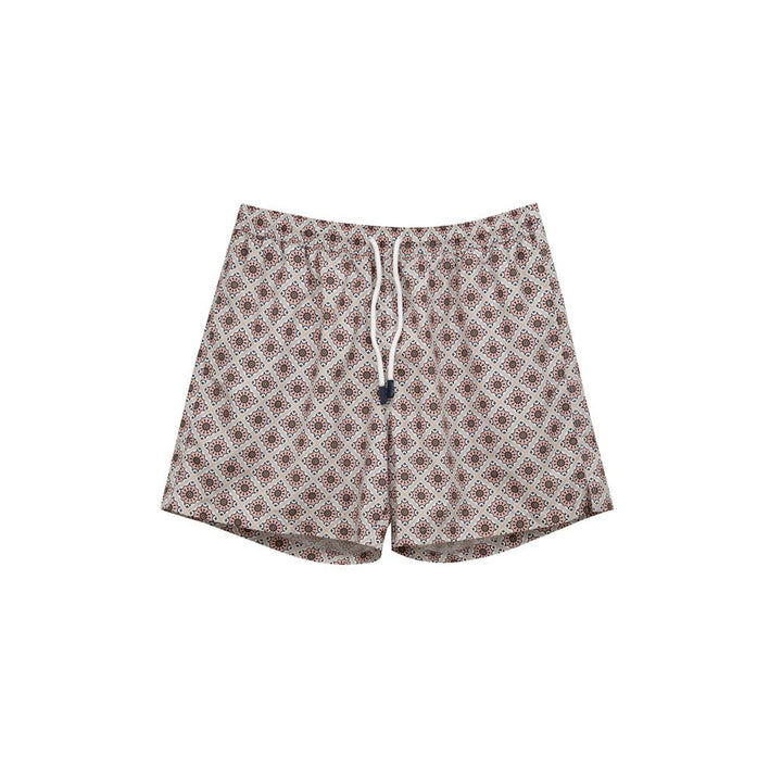 Gran Sasso Pink Polyester Swim Short