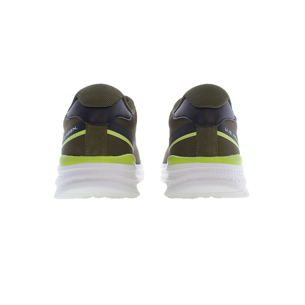 U.S. POLO ASSN. Verde Polyurethane Men Sneaker