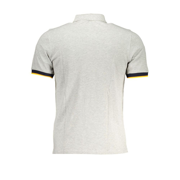 K-WAY Brown Cotton Men Polo Shirt