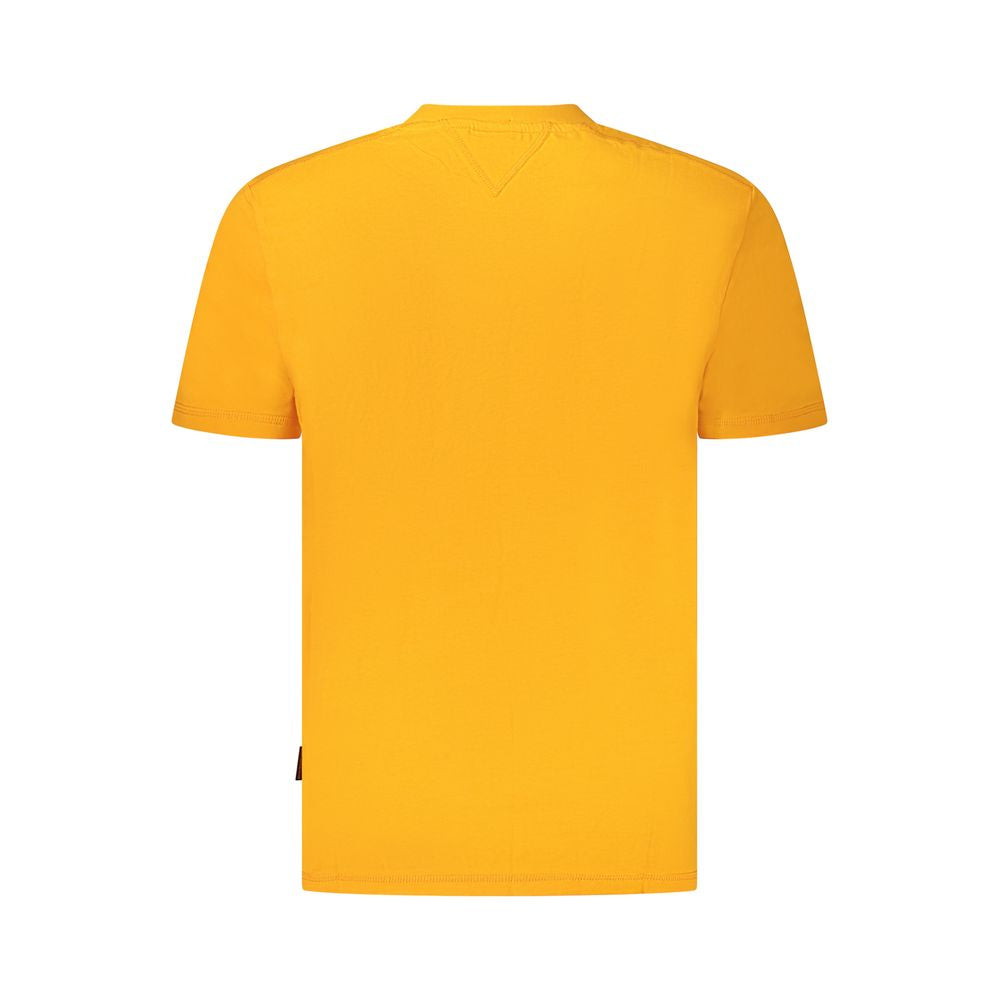 Napapijri Arancione Cotton Men T-Shirt