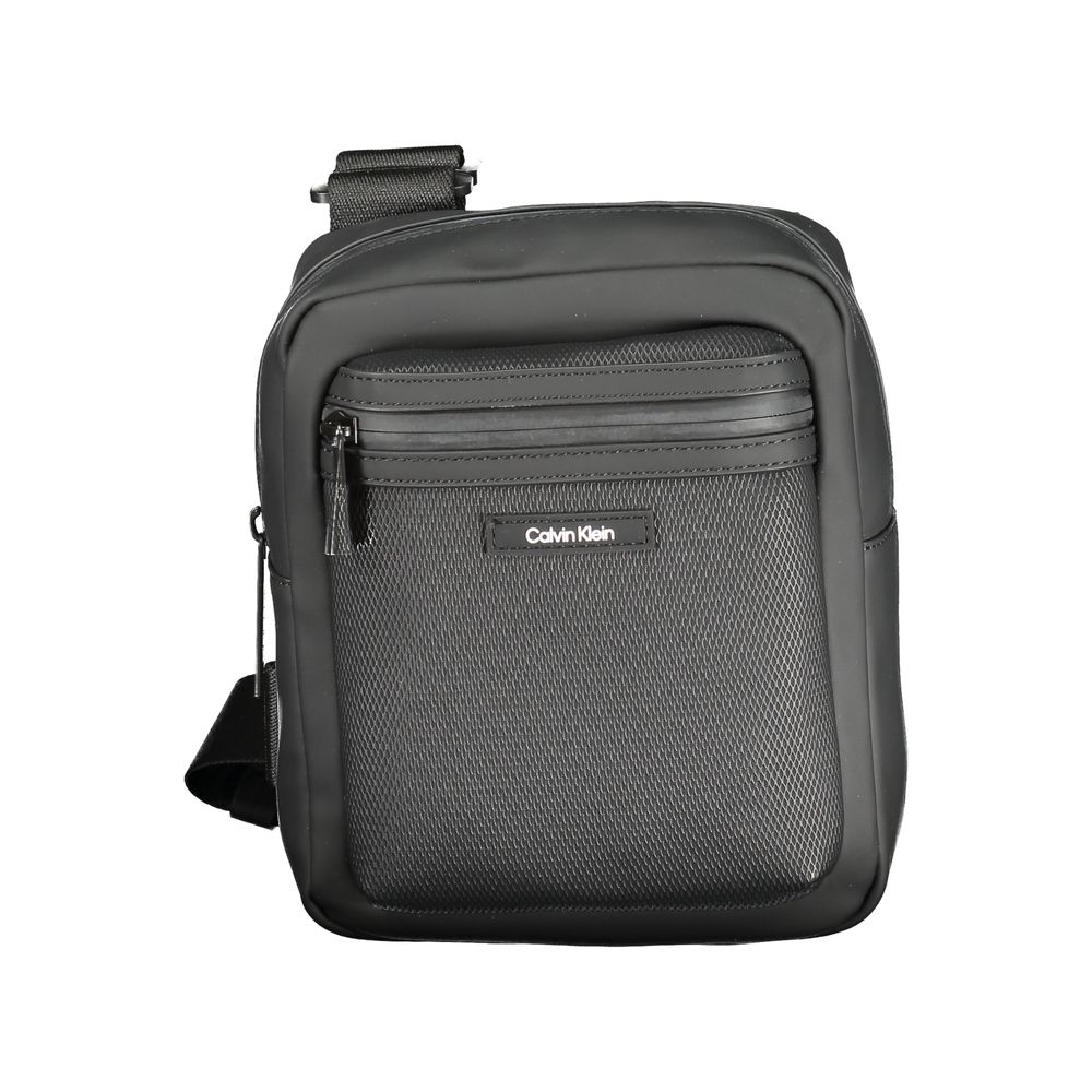 Calvin Klein Nero Polyurethane Men's Shoulder Bag