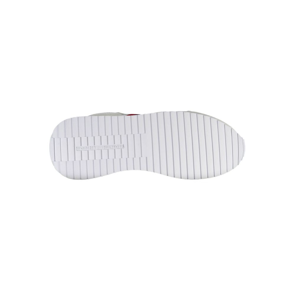 Tommy Hilfiger White Polyester Men Sneaker