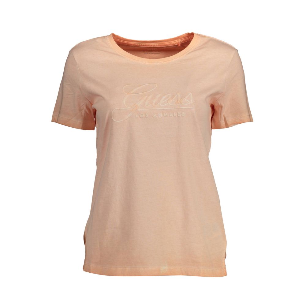 Guess Jeans Rosa Cotton Female T-Shirt
