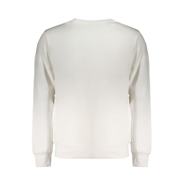 North Sails White Cotton Men Sweatshirt