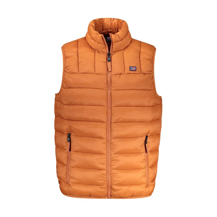 Norway 1963 Arancione Poliammide Men's Vest
