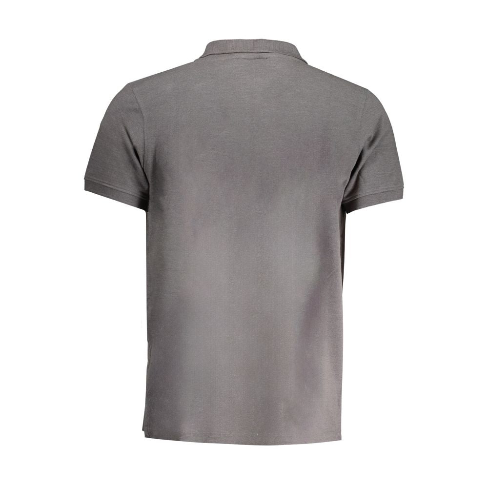 Norway 1963 Grigio Cotton Mens Polo
