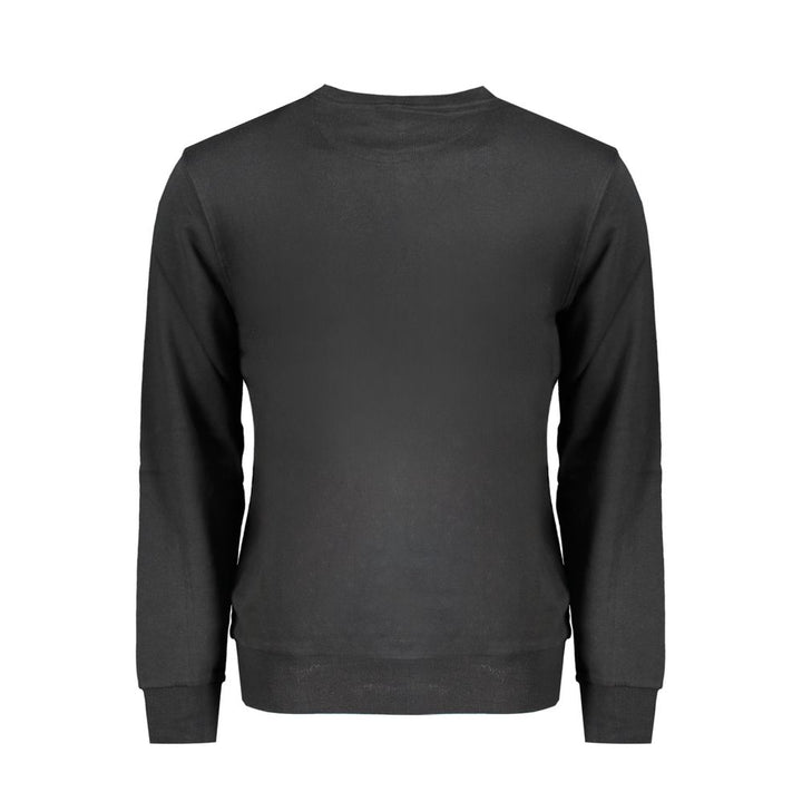 North Sails Black Cotton Men's Sweatshirt