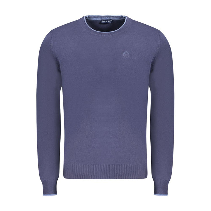 North Sails Blue Cotton Men's Sweater