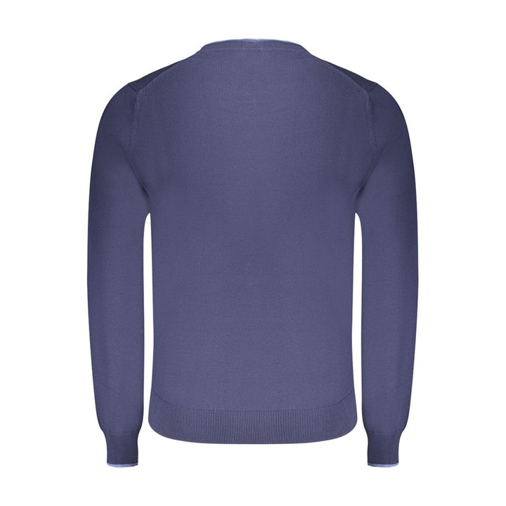 North Sails Blue Cotton Men's Sweater