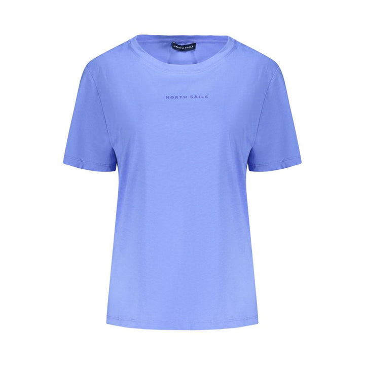 North Sails Blue Cotton Women T-Shirt