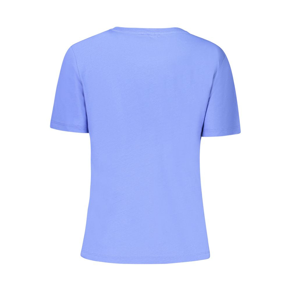 North Sails Blue Cotton Women T-Shirt