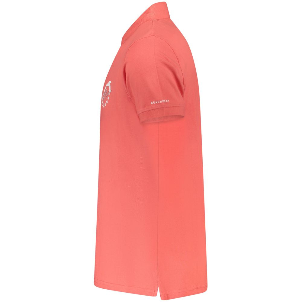 Trussardi Rosa Cotton Men Polo