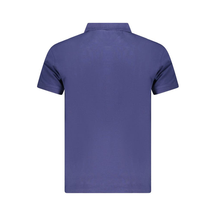 Cavalli Class Blu Cotton Men Polo