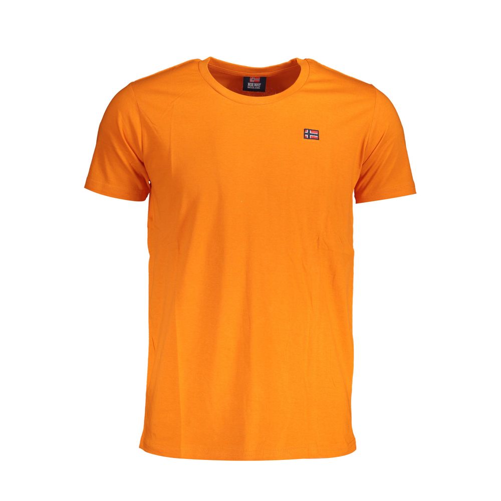 Norway 1963 Arancione Cotton Men T-Shirt
