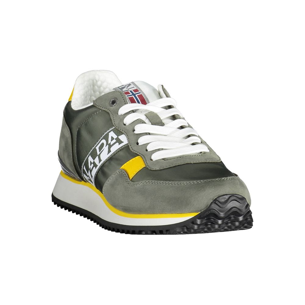 Napapijri Verde Polyurethane Men Sneaker