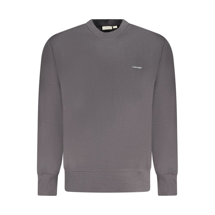 Calvin Klein Black Cotton Men's Sweatshirt