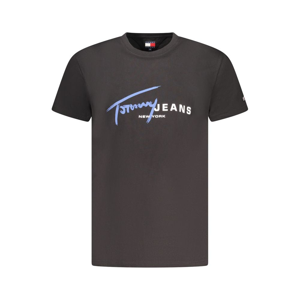Tommy Hilfiger Black Cotton T-Shirt