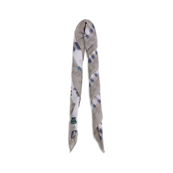 Ferragamo Multicolor Silk Scarf