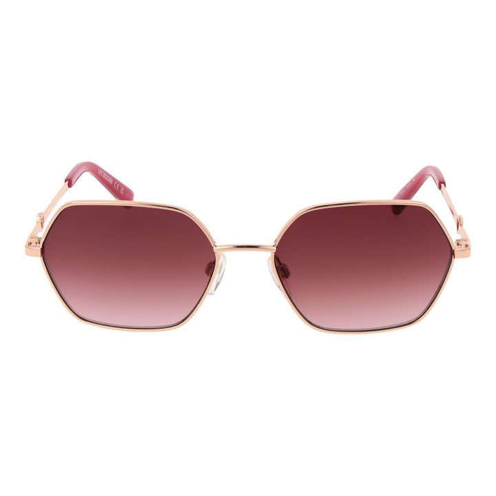 Love Moschino Rose Gold Metal Sunglasses