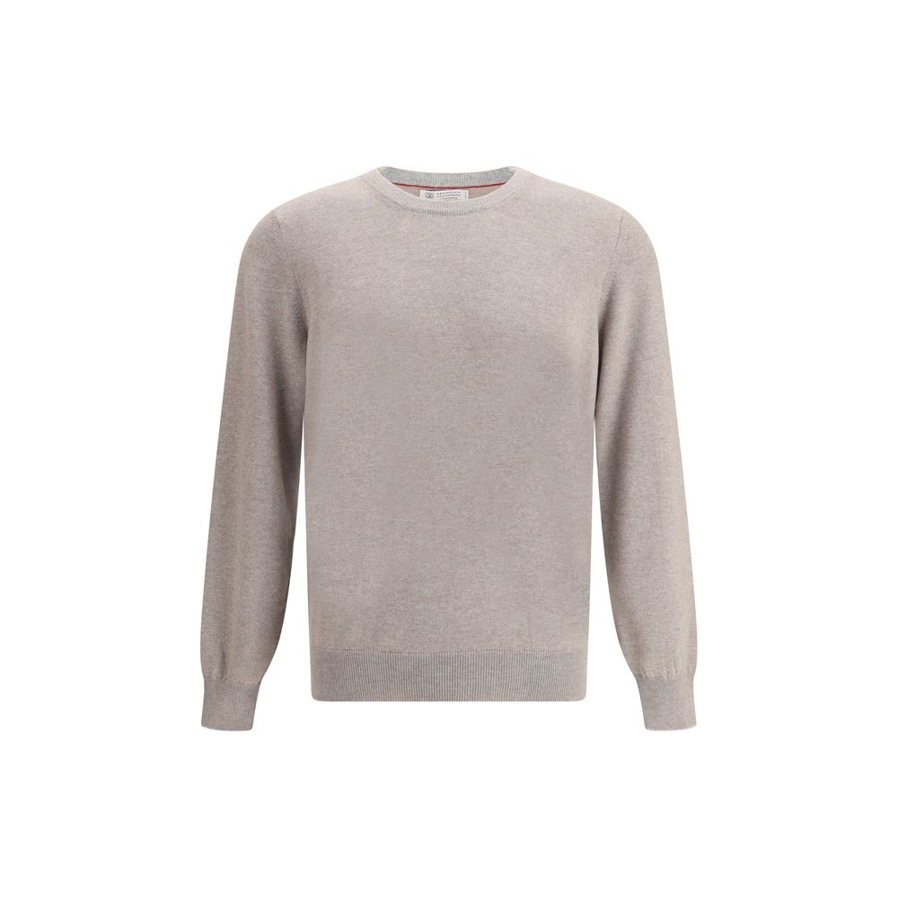 Brunello Cucinelli Brown Cashmere Sweater