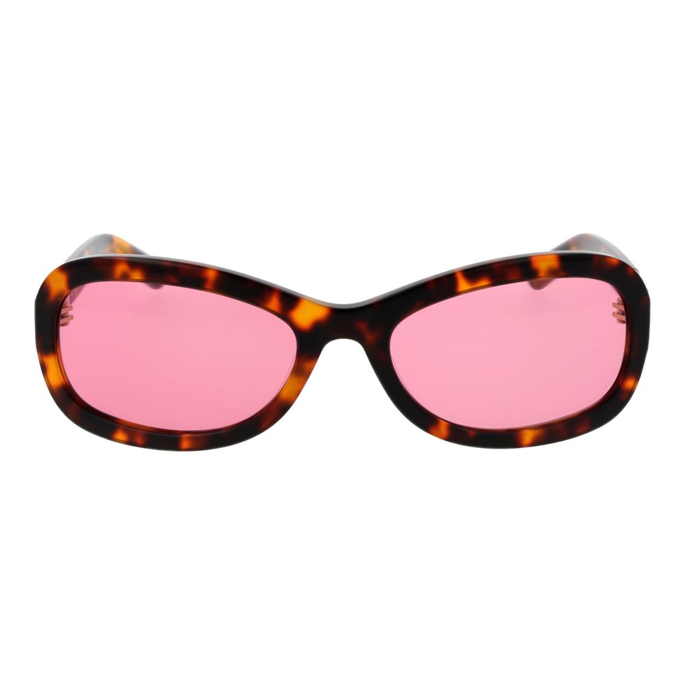 GCDS Brown Acetate Sunglasses