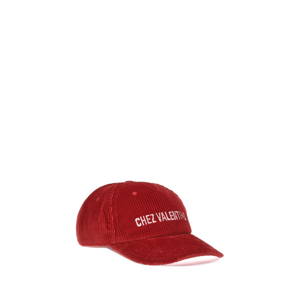 Valentino Garavani Multicolor Cotton Cap (Baseball Hat)